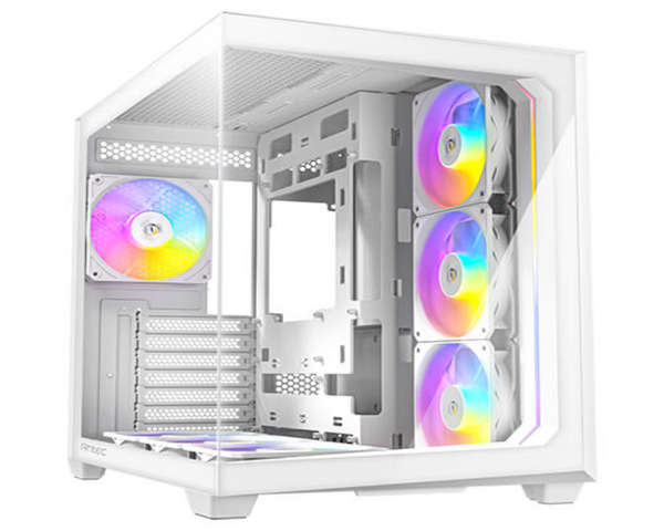 Caja Semitorre Antec ATX C5 ARGB Blanco