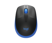 Logitech M190 Ratón Óptico Inalámbrico Full Size 1000DPI Azul
