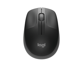 Logitech M190 Ratón Óptico Inalámbrico Full Size 1000DPI Gris