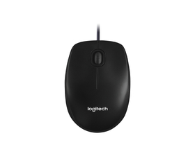 Logitech M100 Ratón Óptico Ambidiestro USB 1000DPI Negro