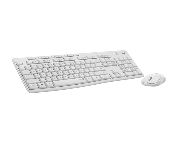 Logitech MK295 Combo Teclado + Ratón Inalámbricos USB Silent Blanco
