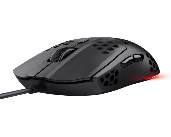 Trust GXT928 Helox Ratón Gaming RGB Negro