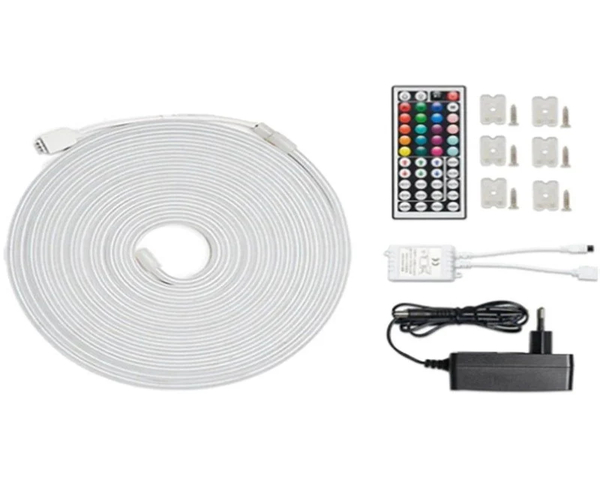 Vention Tira LED Neón con Control Remoto y Fuente de Alimentación 2M