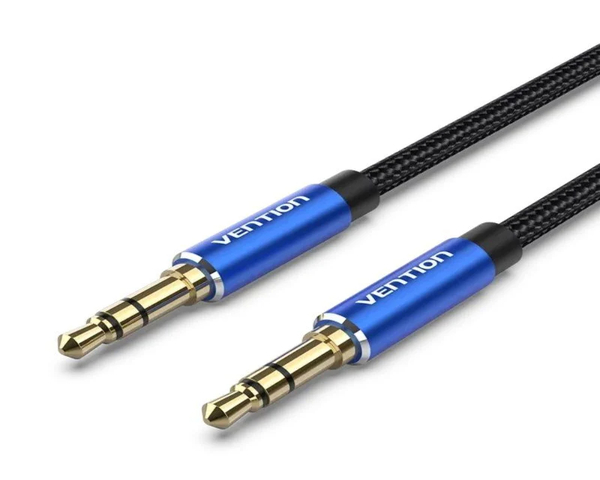 Vention Cable Audio Estereo Jack 3.5 Macho a Jack 3.5 Macho 3M Azul