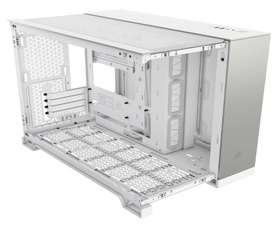 Corsair 2500X Caja MicroATX Dual Blanco y Gris Satinado