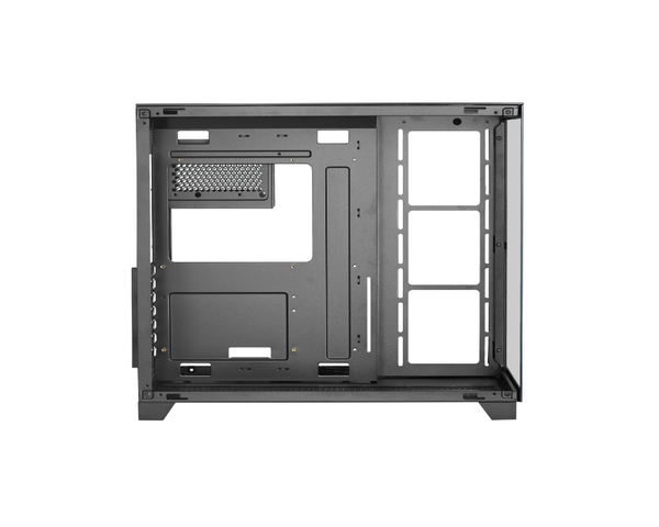 Mars Gaming MC-3C Caja ATX Vista 3D Triple Cristal Templado Diseño Doble Cámara Lateral Negro