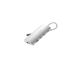 Linq Hub 8 Puertos 8K Pro USB-C 140W Gris