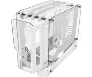 Mars Gaming MC-Edge Caja Gaming ATX Diseño Open Air Triple Cristal Templado USB-C USB 3.0 Blanco