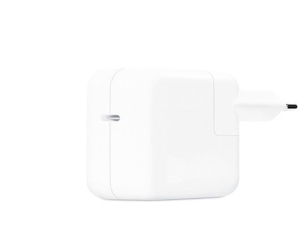 Apple Power Adapter Cargador USB-C 30W Blanco
