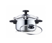 Haeger Olla Express Inox Plus + Válvula Rotativa 4L