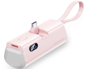 Vention Powerbank 4.800mAh 22.5W Wireless Rosa