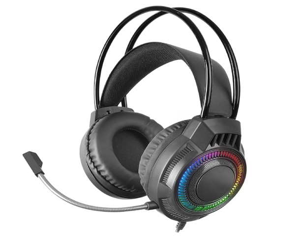Mars Gaming Auriculares MH124 con Micrófono Negro