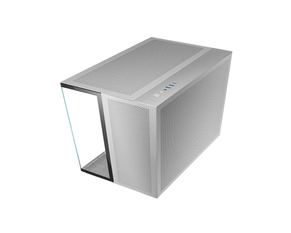Mars Gaming MC-NOVA2 Caja Gaming Custom XXL E-ATX Doble Cristal Templado Aluminio USB-C Blanco