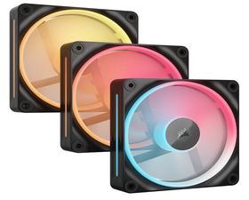 Corsair Triple Pack Ventilador LX120-R iCUE LINK RGB 120mm Negro