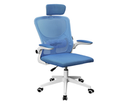 Mars Gaming MGC-ERGO Plus Silla Ergonómica Soporte Lumbar Malla Transpirable Altura 115-125cm Azul