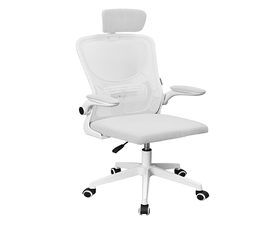 Mars Gaming MGC-ERGO Plus Silla Ergonómica Soporte Lumbar Malla Transpirable Altura 115-125cm Blanco