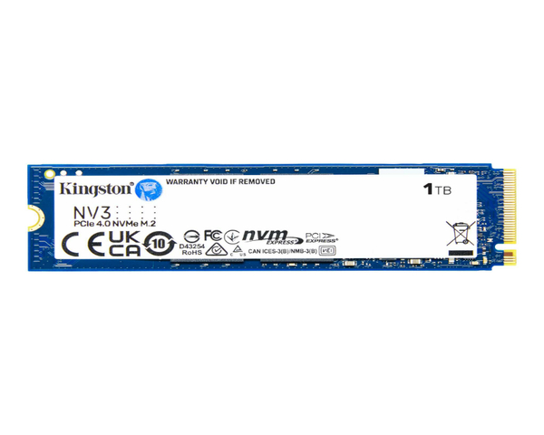 Kingston NV3 1TB SSD M.2 2280 NVME PCIe 4.0 Gen