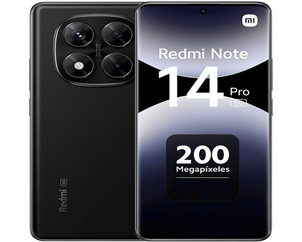 Xiaomi Redmi Note 14 Pro 5G 12/512GB Negro Libre