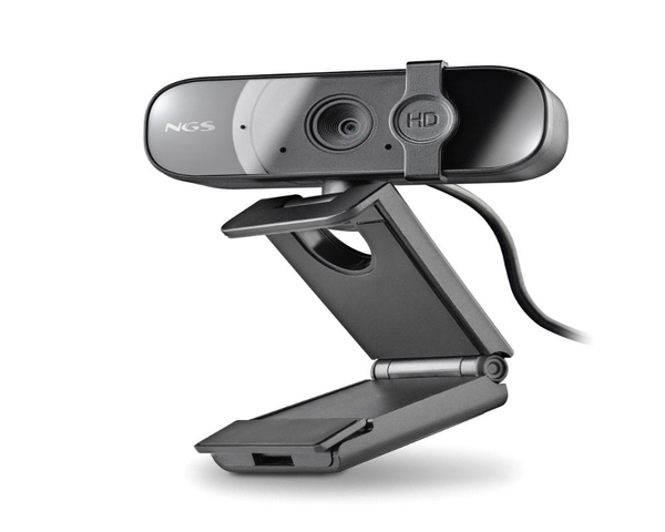 NGS XPRESSCAM 1080HD Webcam para PC FullHD 1080p USB 2.0 con Micrófono Incorporado