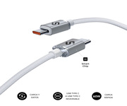 Subblim Cable Optimus 60W CC 2M Blanco