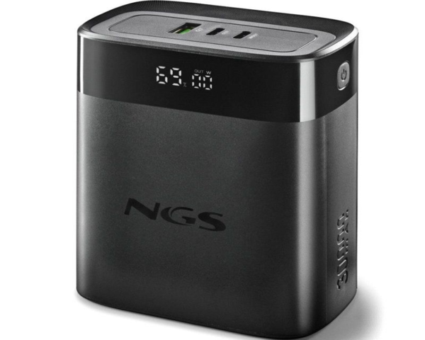 NGS TWIX 30 Batería portátil 30000mAh 140W PD 3.1 PPS QC 3.0 LED Negra