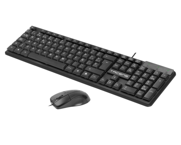 Anima ACP02 Teclado + Ratón Wireless Negro