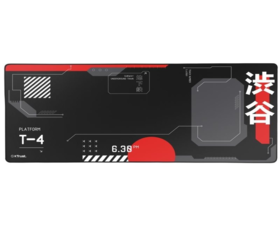 Trust GXT 759 Alfombrilla Ratón XXL Japan Negro
